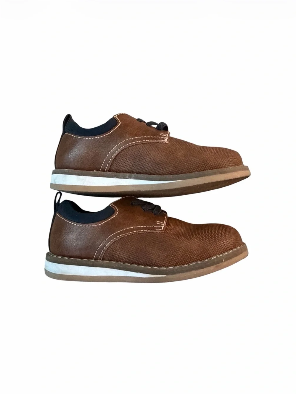 Thereabouts Brown Toddler Boys Lil Mackem Oxford Shoes Size 10M